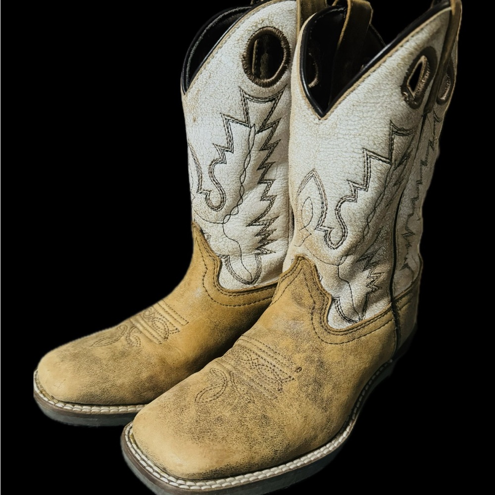 Kids Smokey Mountain Cowboy Boots size 2